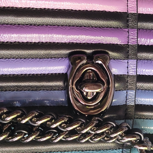 NWOT Coach ▪︎ Limited Edition ▪︎ Rainbow Parker w Ombre Quilting ▪︎ Never Worn - Picture 9 of 16